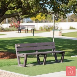 Banc de plàstic reciclat model Eva | Sostenible